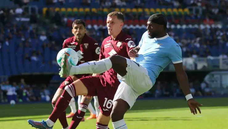 Lazio ile Torino puanları paylaştı