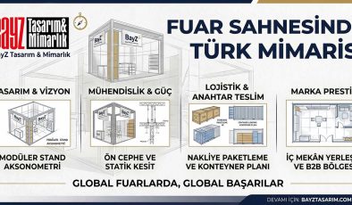 Avrupa Fuar Sahnesinde Türk İmzası: BayZ Tasarım ile Sınırları Aşan Mimari