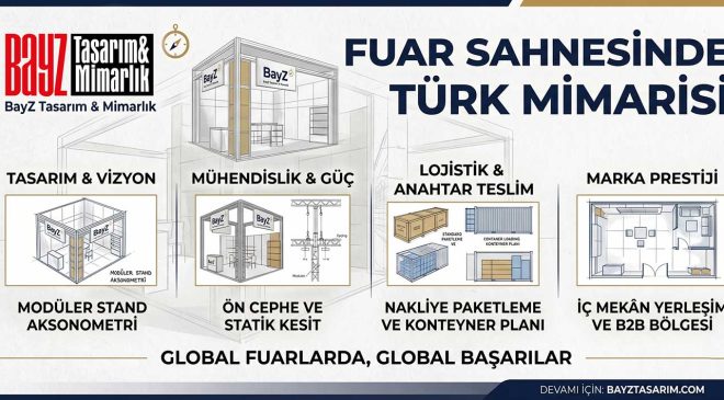 Avrupa Fuar Sahnesinde Türk İmzası: BayZ Tasarım ile Sınırları Aşan Mimari