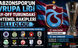 Trabzonspor’un UEFA Avrupa Ligi Play-Off Turundaki Muhtemel Rakipleri Belli Oldu!